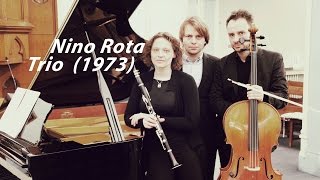 Nino Rota  Trio for clarinet cello amp piano 1973 [upl. by Eed]