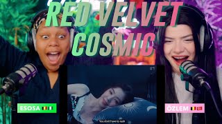 Red Velvet 레드벨벳 Cosmic MV  Performance Video reaction [upl. by Ashia911]