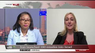 Ruth Wasserman Lande on Iranian strikes on Israel [upl. by Ettezzil]