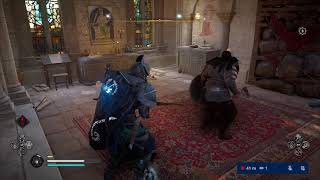 Assassins Credd Valhalla Saint Albans Abbey Walkthrough Get Past Barrier to Final Chest [upl. by Parrisch360]