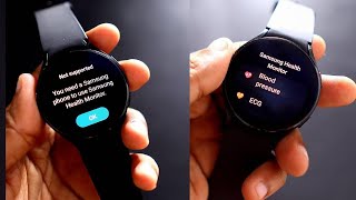 Activate ECG and Blood Pressure Monitoring on Samsung Galaxy Watch 4 for Non Samsung Device in 2024 [upl. by Dinah932]