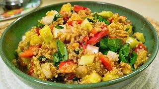 🌿 Quinoa Comida Saludable Cocina y Disfruta de esta Receta Rápida [upl. by Allare]