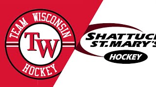 1 Shattuck St Marys 18U Prep vs 2 Team Wisconsin 18U AAA  October 19 2024 [upl. by Bonny997]