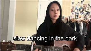 slow dancing in the dark by joji cover [upl. by Airdnoed]