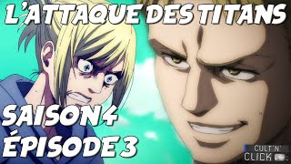 LATTAQUE DES TITANS  Saison 4 Episode 3  Avis amp Analyse [upl. by Ysak]