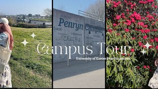 VLOG mini uni of Exeter Penryn campus tour  مبتعثه في بريطانيا الحرم الجامعي في مدينة Penryn [upl. by Stan]