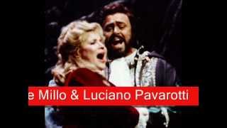 Aprile Millo amp Luciano Pavarotti Verdi Un ballo in maschera  Teco io sto [upl. by Marina]