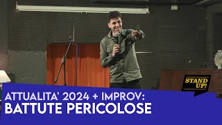 Battute pericolose Ferragnez Oscar e una complice  Vincenzo Comunale standupcomedy [upl. by Aramal]