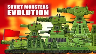 quotTank Evolution  From KV Mini to KV99quot Cartoons about tanks [upl. by Tavis546]