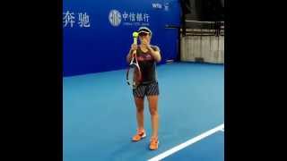 Elina Svitolina crazy service [upl. by Felicdad]