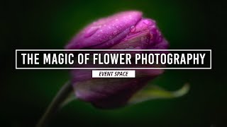 The Magic of Flower Photography with Anne Belmont  BampH Event Space [upl. by Aiuqram602]