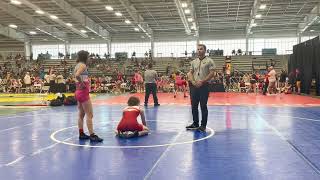 5252024 Azlyn Cates vs Doughgirls NHSCA National Duals [upl. by Reiss]