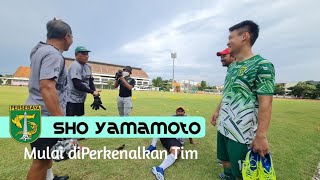 Langsung Gabung Latihan Cak Sho Yamamoto mulai dikenalkan tim [upl. by Attenod]