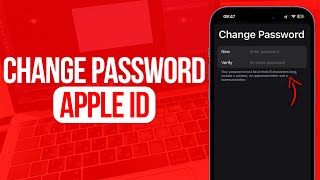 How to Change Password on Apple ID  Full Guide [upl. by Rebak]