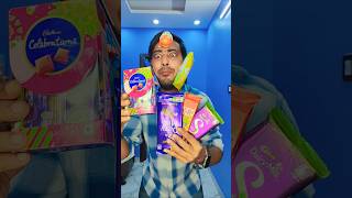 Kinder Joy Dairy Milk Perk Dairy Milk Silk 5star Dark Fantasy Cadbury celebrationshortsfeed viral [upl. by Zinnes]