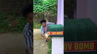 Bomb 💣 👹se majak nahin 🤣😂 comedy funny realfools vikram shorts [upl. by Starinsky]