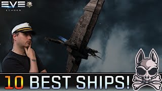 TEN BEST SHIPS in EVE Echoes [upl. by Ybsorc]