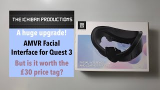 Must Have Quest 3 Upgrade AMVR Facial Interface amp Leather Face Pad for Meta Q3 Unboxing amp Review UK [upl. by Laehctim]