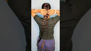 Try school braid ponytail hairstyle Hack hairstyle quitebeauty hair shorts ytshort [upl. by Jos]