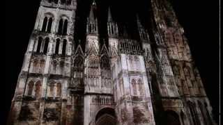 La Crea  Jeannes Cathédrale de lumière Rouen part 2 [upl. by Marpet]