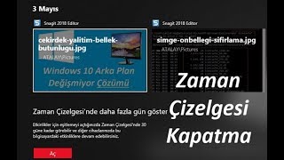 Görev Görünümü Zaman Çizelgesi Kapatma [upl. by Ocimad888]