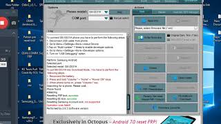 Samsung G531H Frp unlock by octoplus box [upl. by Ecnaret]
