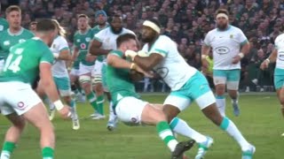 Siya Kolisi HUGE bounce on Robbie Henshaw  Springboks vs Ireland July 2024 [upl. by Eustis52]