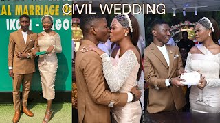 Wedding Series 1 Nigerian Civil Wedding Ceremony Special Marriage Process in Ikoyi Registry [upl. by Aslam]