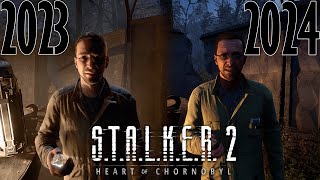 Сравнение STALKER 2 2023 и 2024 [upl. by Anaibaf]