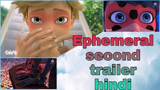 EPHEMERAL SECOND TRAILER HINDI MIRACULOUSLADYBUG🐞 [upl. by Ardnwahsal]