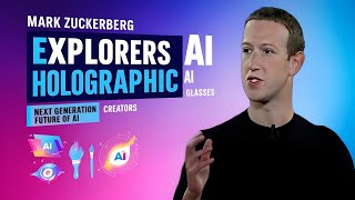 Mark Zuckerberg Discusses AI Studio Creators Neural Wristbands Holographic Glasses amp Picasso [upl. by Waldack436]