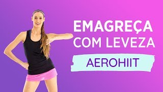 EMAGRECER EM 20 MINUTOS  AULA DE AEROHIIT [upl. by Zindman]