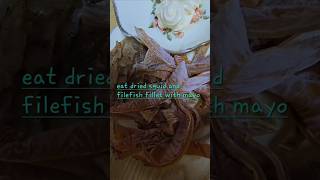 1Korean favorite snack dried squid and filefish filletvideo for foreigners749korean snack [upl. by Steinke804]