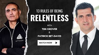 Become Relentless Tim Grover Michael Jordans Personal Trainer with Patrick BetDavid [upl. by Vyky]