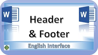 Header and Footer in Microsoft Word [upl. by Neelhtakyram]