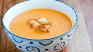 Easy Creamy Vegetable Soup Recipe [upl. by Adamina]