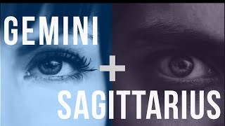 Gemini amp Sagittarius Love Compatibility [upl. by Tiler788]