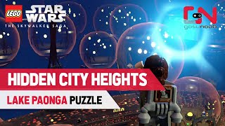 HIDDEN CITY HEIGHTS Naboo Lake Paonga PUZZLE LEGO Star Wars Skywalker Saga [upl. by Dnana332]