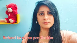 Fraud alert Money refund ke name per dhoka  Wish care and Aravi Organic [upl. by Reynolds566]