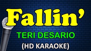 FALLIN  Teri DeSario HD Karaoke [upl. by Mahmoud]