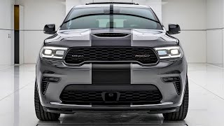 2025 Dodge Durango The Ultimate Powerhouse SUV Review [upl. by Attelrahs]