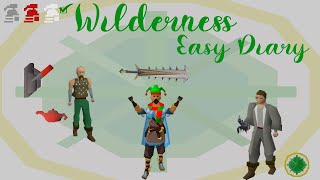 OSRS Wilderness Easy Diary Guide  Ironman Approved [upl. by Edwyna690]