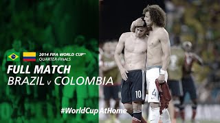 Brazil v Colombia  2014 FIFA World Cup  Full Match [upl. by Bokaj]