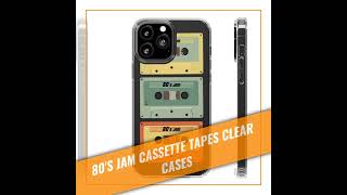 80s Jam Cassette Tapes Clear Cases [upl. by Gomer]