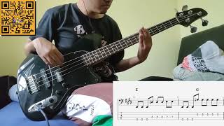 Mustang  Kings of Leon Bass Cover and Tab [upl. by Etteyniv430]