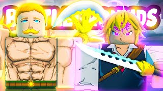 This NEW Seven Deadly Sins BATTLEGROUNDS GAME has INSANE POTIENTAL [upl. by Swagerty]