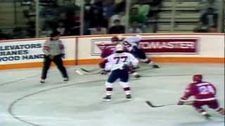 Sergei Makarov and KLM great first goal in Game 3 Canada Cup 1987 [upl. by Anthea]