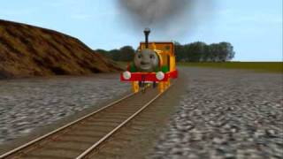 Stepney the Bluebell engine in Trainz [upl. by Ynaitirb]