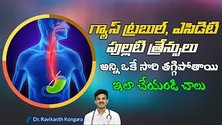 Wonder Drug for Gastric Problem  Reduces Acidity  Indigestion  Acid Reflux  DrRavikanth Kongara [upl. by Oinesra]