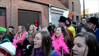 Carnaval de Basècles 2015  Soumonces en batterie  vidéo bonus 2 [upl. by Casavant]